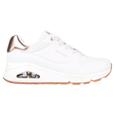 Skechers 155196 Uno - Shimmer Away White