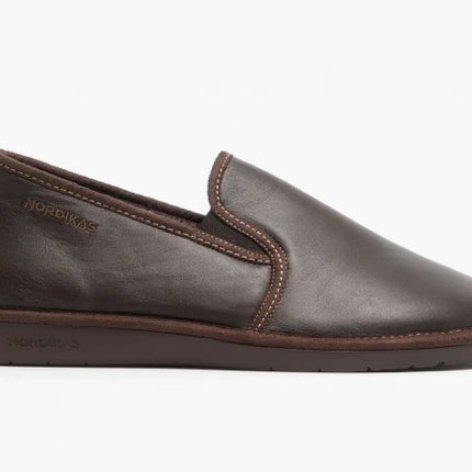 Nordikas 663- Dublin/Moka/Brown Mens Slippers