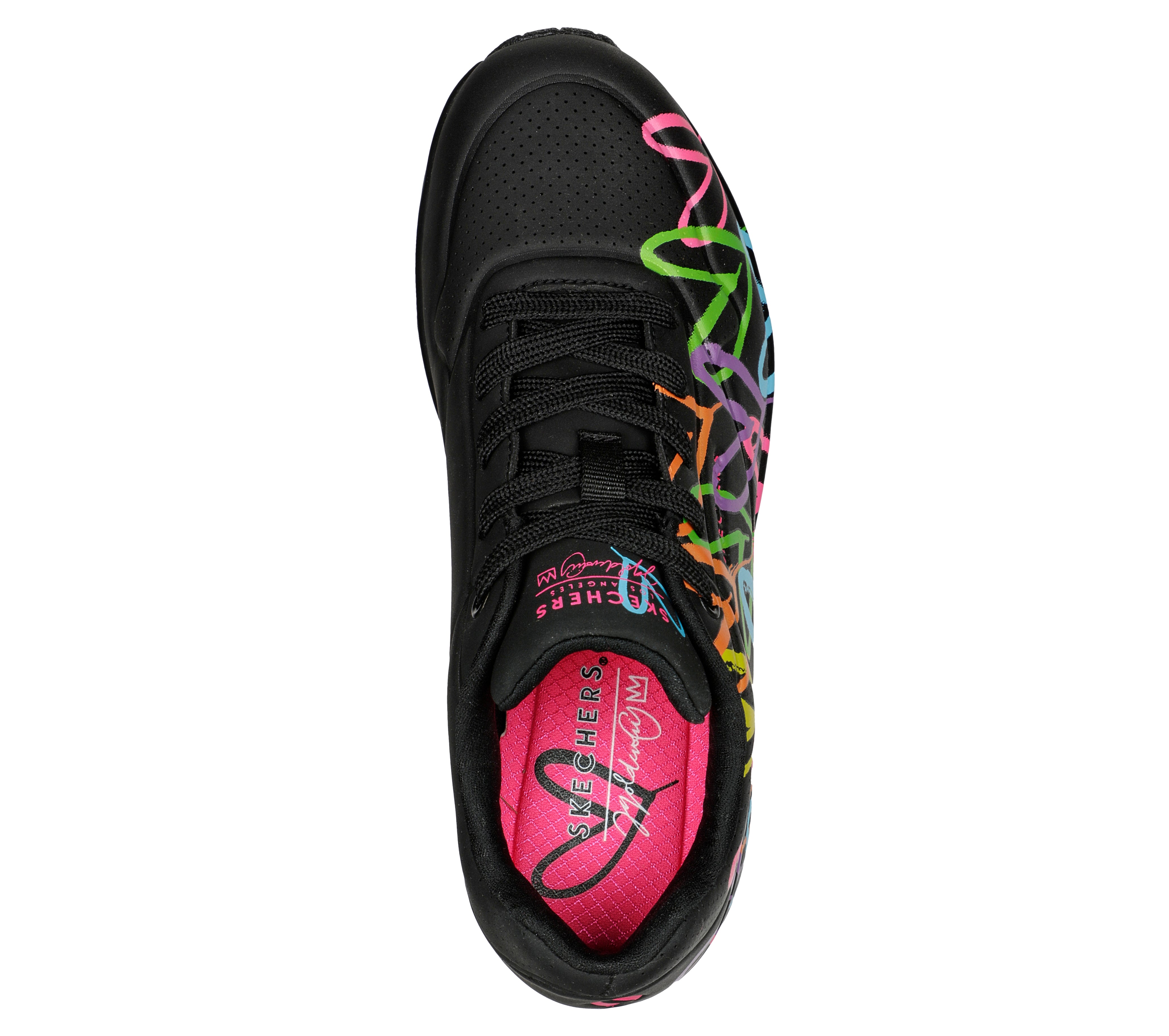 Skechers 177981 Uno Highlight Love Black Central Shoes