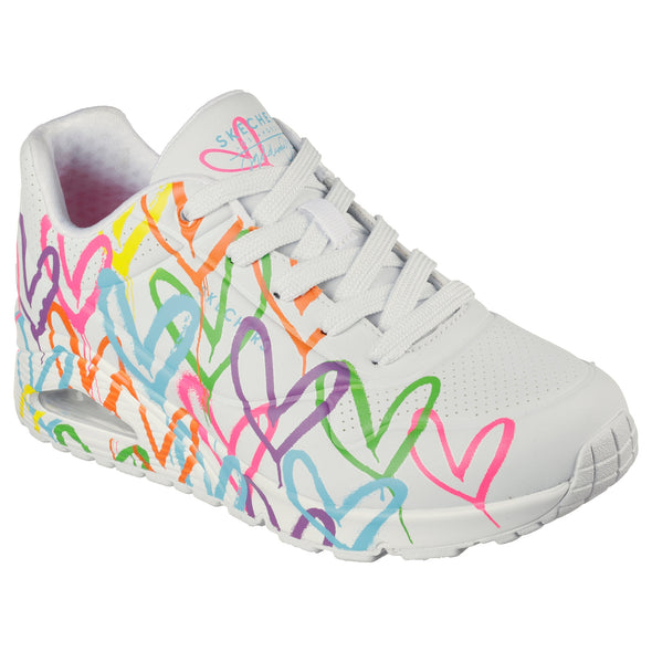 Skechers 177981 Uno - Highlight Love White