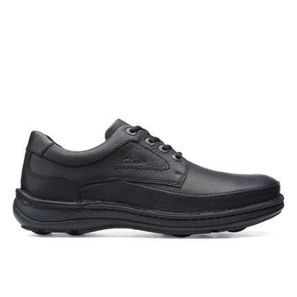 Clarks Nature Three Black Leather