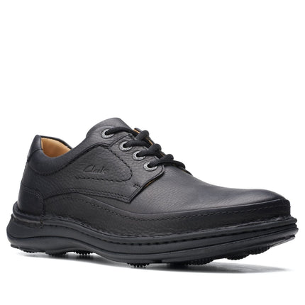 Clarks Nature Three Black Leather