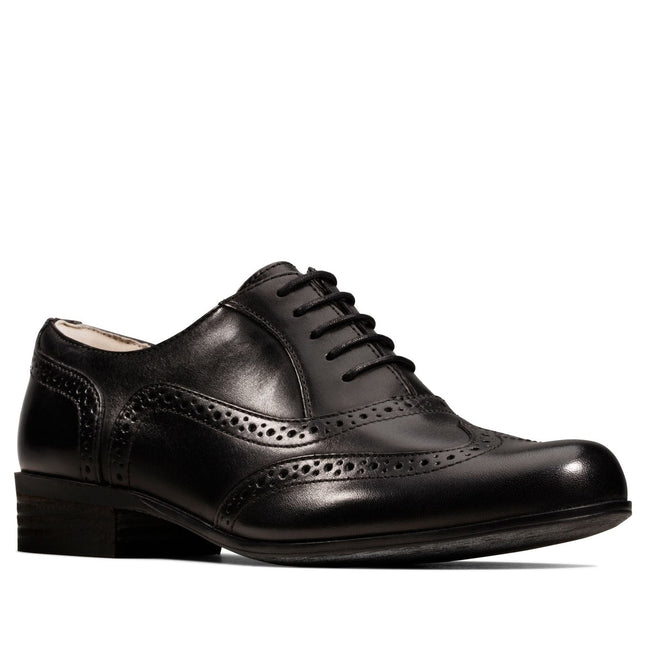 Clarks Hamble Oak Black Leather