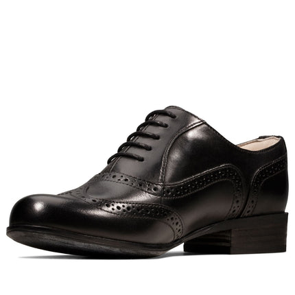 Clarks Hamble Oak Black Leather