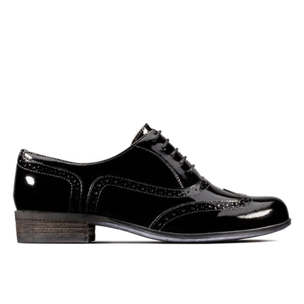 Clarks Hamble Oak Black Patent