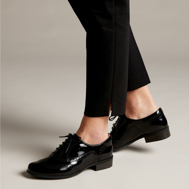 Clarks Hamble Oak Black Patent