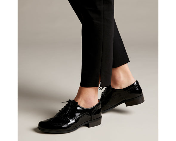 Clarks Hamble Oak Black Patent