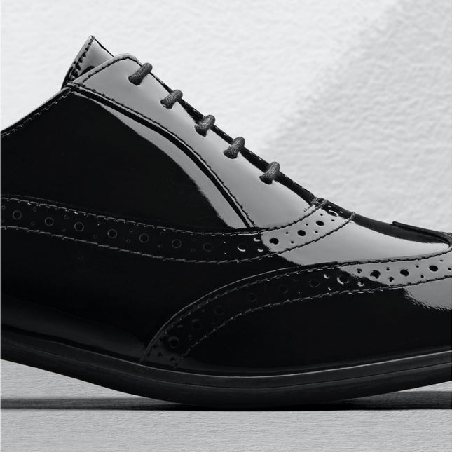 Clarks Hamble Oak Black Patent