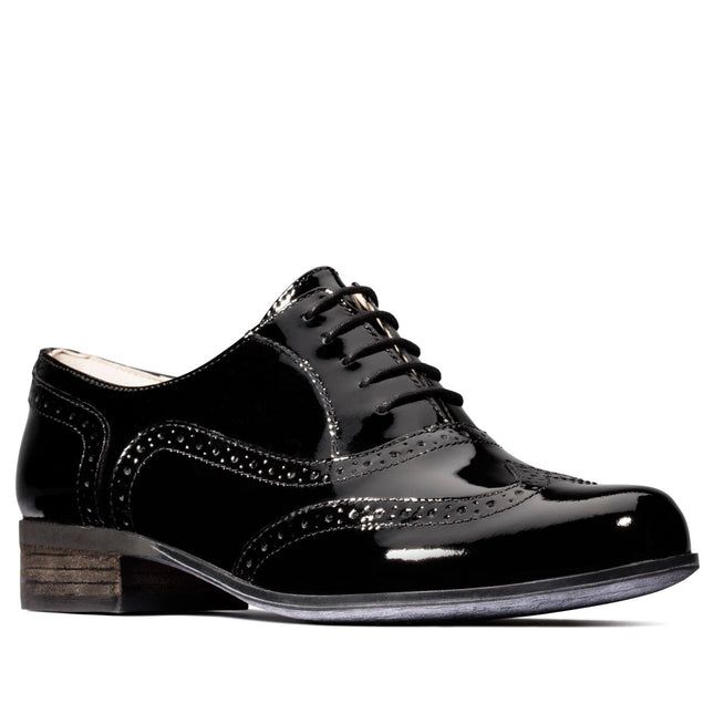 Clarks Hamble Oak Black Patent