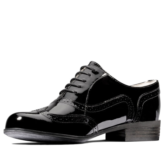 Clarks Hamble Oak Black Patent