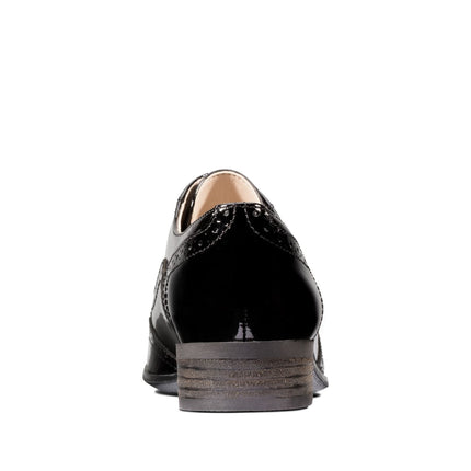 Clarks Hamble Oak Black Patent