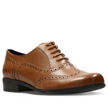 Clarks Hamble Oak Dark Tan Leather