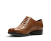 Clarks Hamble Oak Dark Tan Leather