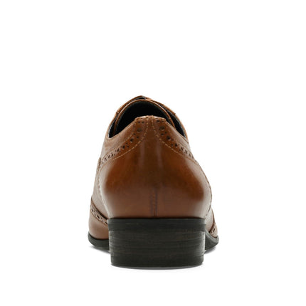 Clarks Hamble Oak Dark Tan Leather