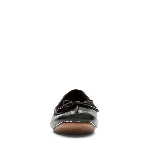 Clarks Freckle Ice Black Leather