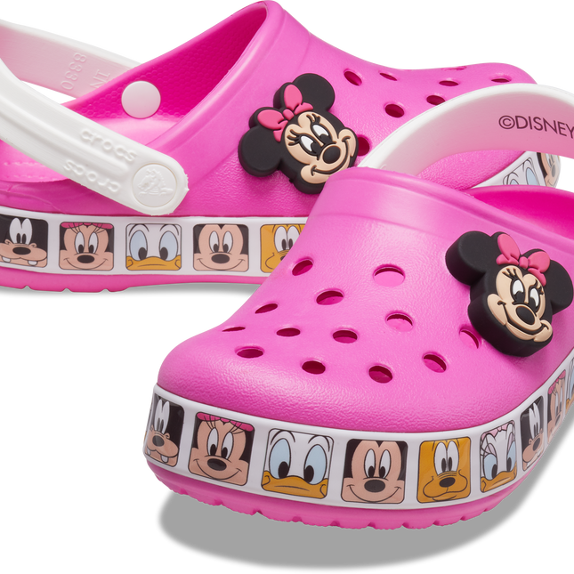 Crocs Minnie Mouse Band Clog T Electric Pink - Kids