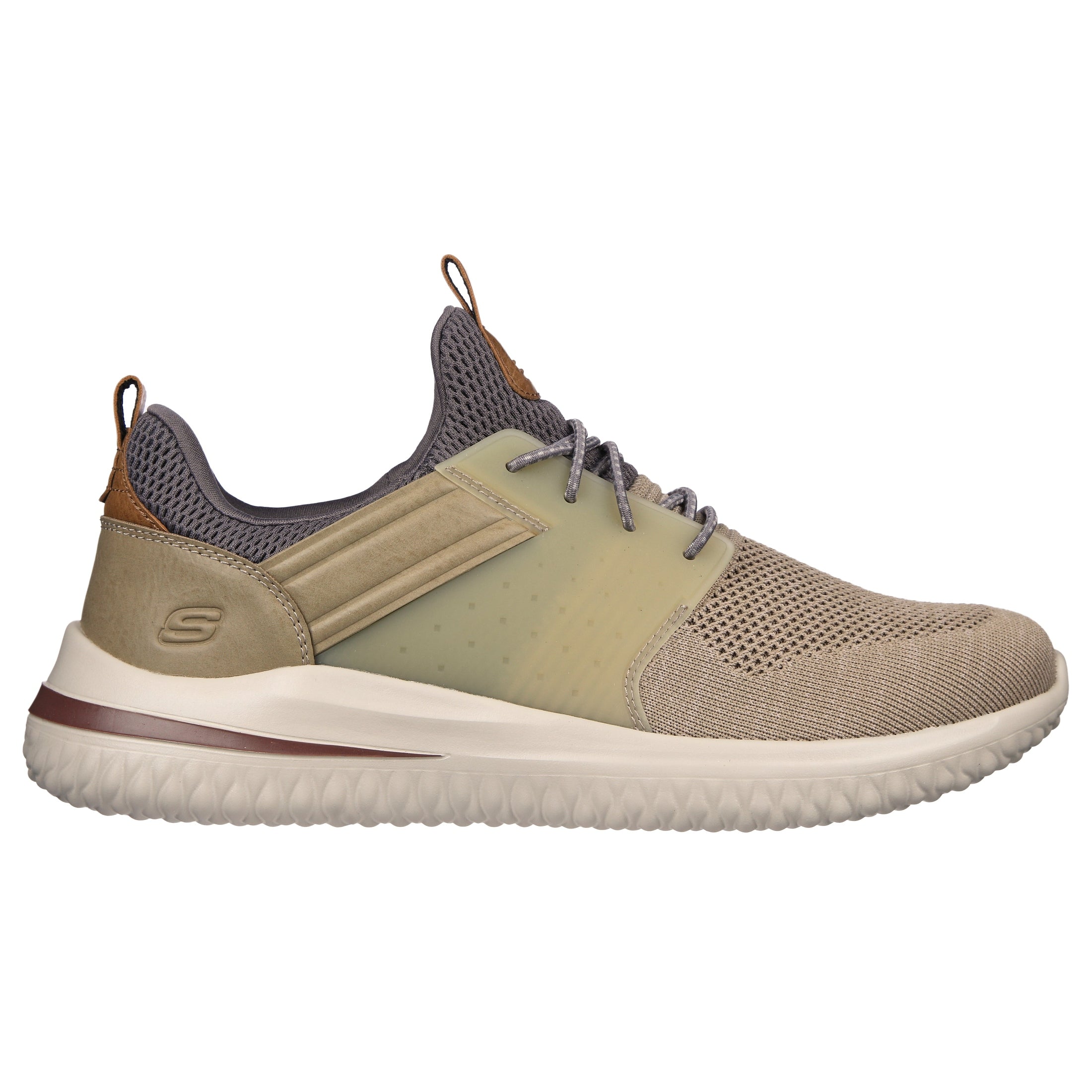 Skechers delson camben taupe cheap