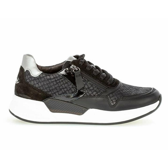 Gabor 96.957-67 RomboPerl/Foulard k. Black/Grey