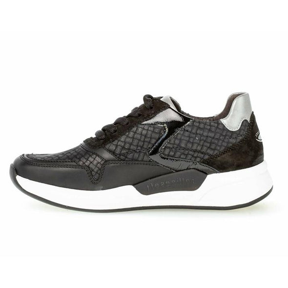 Gabor 96.957-67 RomboPerl/Foulard k. Black/Grey