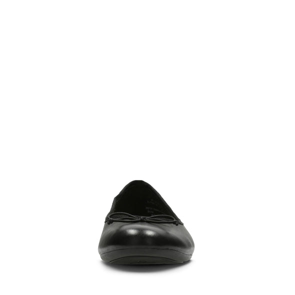 Clarks Couture Bloom Black Leather - Standard Width