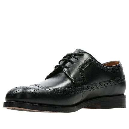Clarks Prangley Limit Black Leather G
