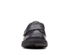 Clarks Un Abode Strap Black Leather - Wide Width