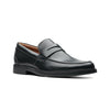 Clarks Un Aldric Step Black Leather