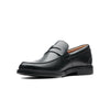 Clarks Un Aldric Step Black Leather