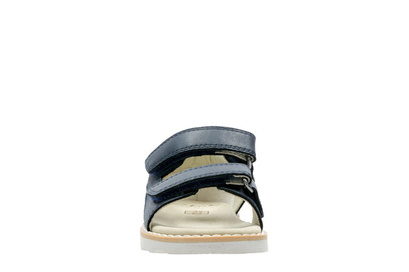 Clarks Crown Root Toddler Navy Leather