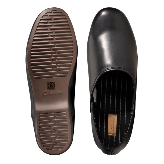 Clarks Harston Elite Black Leather