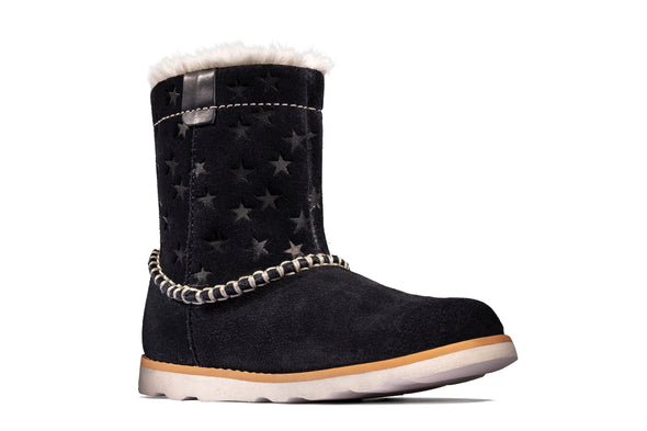 Clarks Crown Piper Toddler Navy Suede