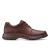 Clarks Un Brawley Lace Mahogany Leather - Wide Width