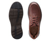 Clarks Un Brawley Lace Mahogany Leather - Wide Width