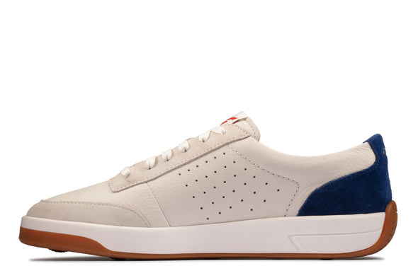 Clarks Hero Air Lace White/Blue