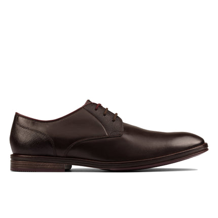 Clarks Citi Stride Lace Dark Brown