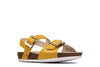 Clarks River Sand Kid Yellow Leather