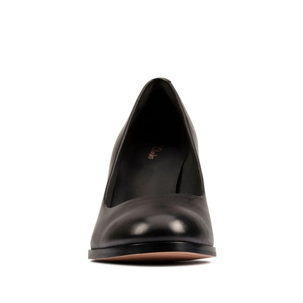 Clarks Kaylin Cara 2 Black Leather Standard Width