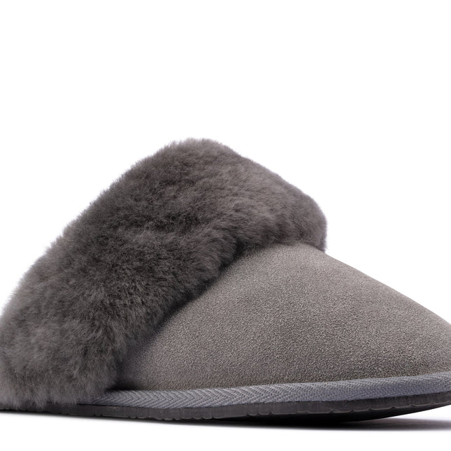 Clarks Warm Lux Grey Suede