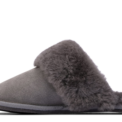 Clarks Warm Lux Grey Suede