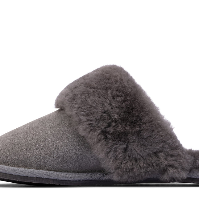 Clarks Warm Lux Grey Suede