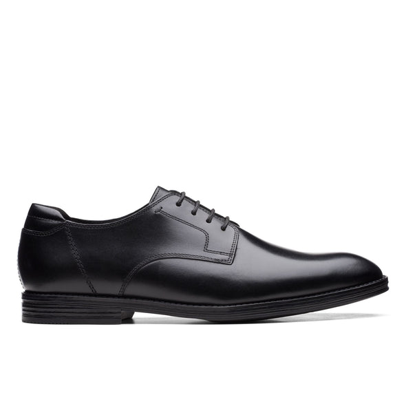 Clarks Citi Stride Walk Black Leather