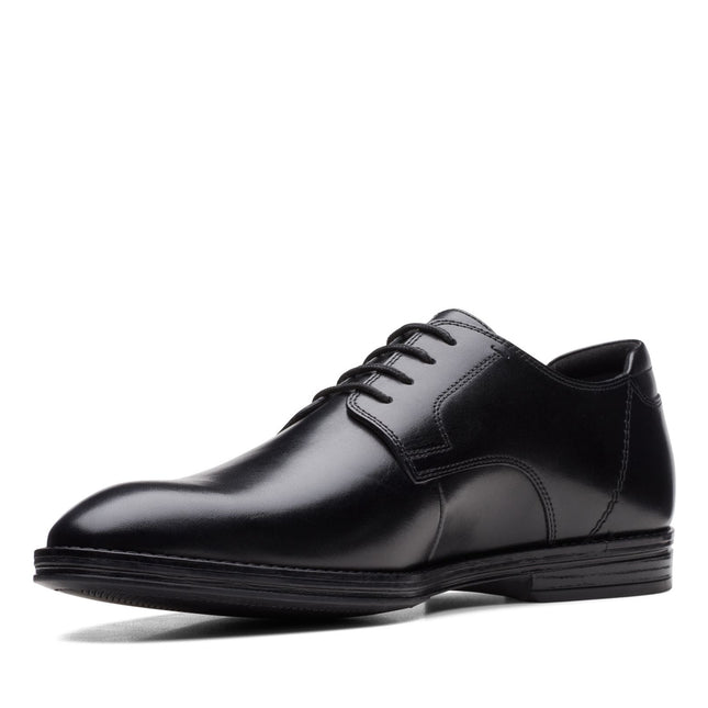Clarks Citi Stride Walk Black Leather