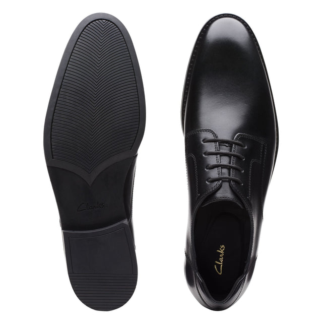 Clarks Citi Stride Walk Black Leather