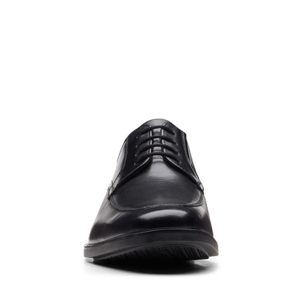 Clarks Howard Apron Black Leather