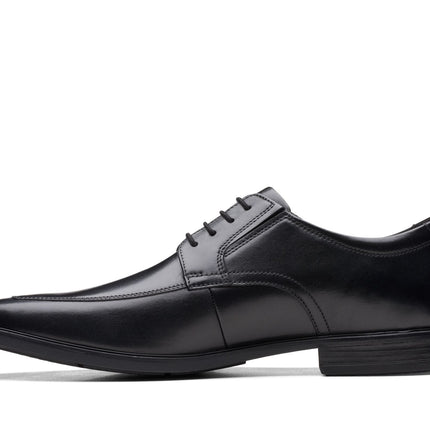 Clarks Howard Apron Black Leather