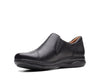 Clarks Appley Zip Black Leather