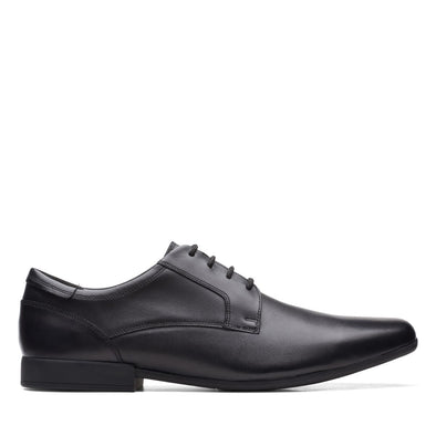 Clarks Sidton Lace Black Leather