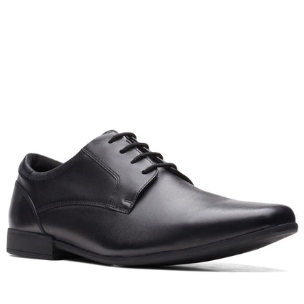Clarks Sidton Lace Black Leather