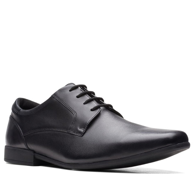 Clarks Sidton Lace Black Leather