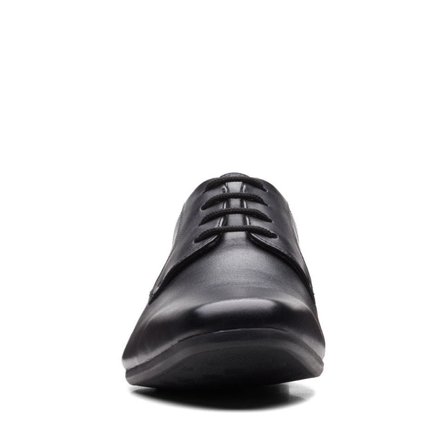 Clarks Sidton Lace Black Leather